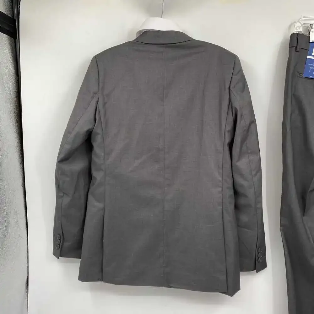 Perry Ellis 5PC Suit Set | Boys’ 18 Regular Gray Formal Polyester